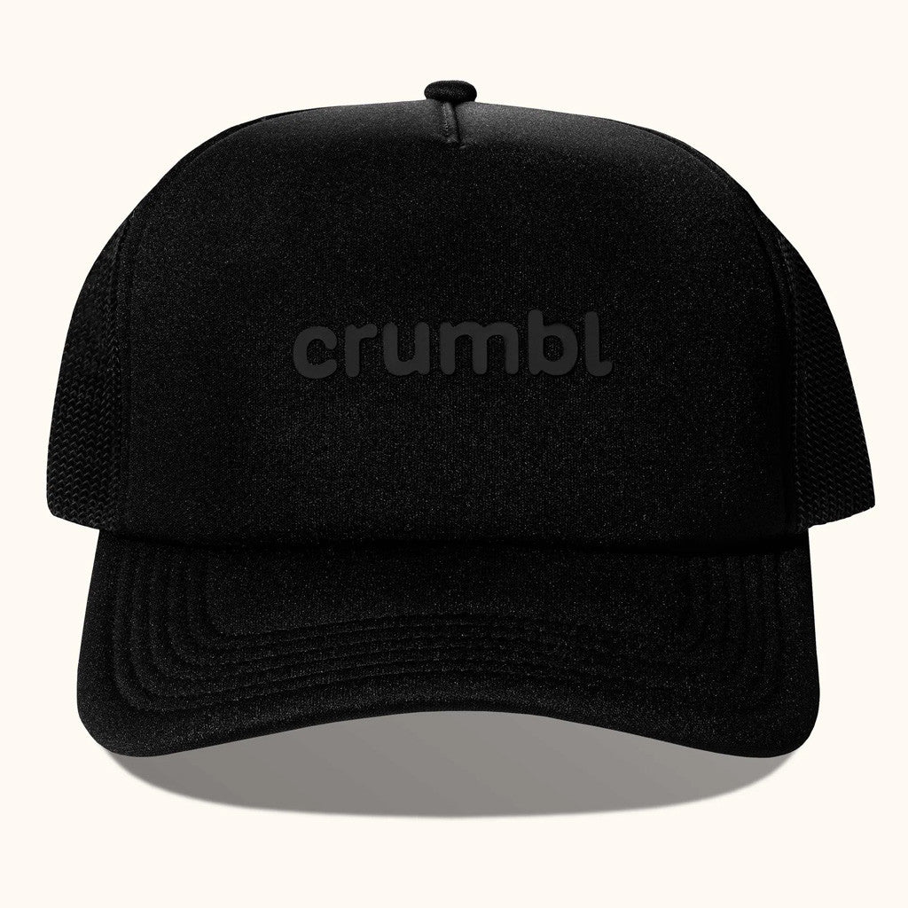 Crumbl Merch Crumbl Black Trucker Hat Unique Gifts For Friends - Lilybirchmarket