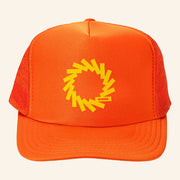 Crumbl Merch Crumbl Orange Sunbeam Trucker Hat Great Gifts For Sisters - Lilybirchmarket