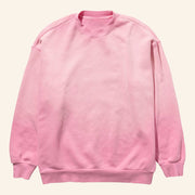 Crumbl Merch Pink Sun Faded Sweatshirt Unique Gifts For Girlfriend - Lilybirchmarket