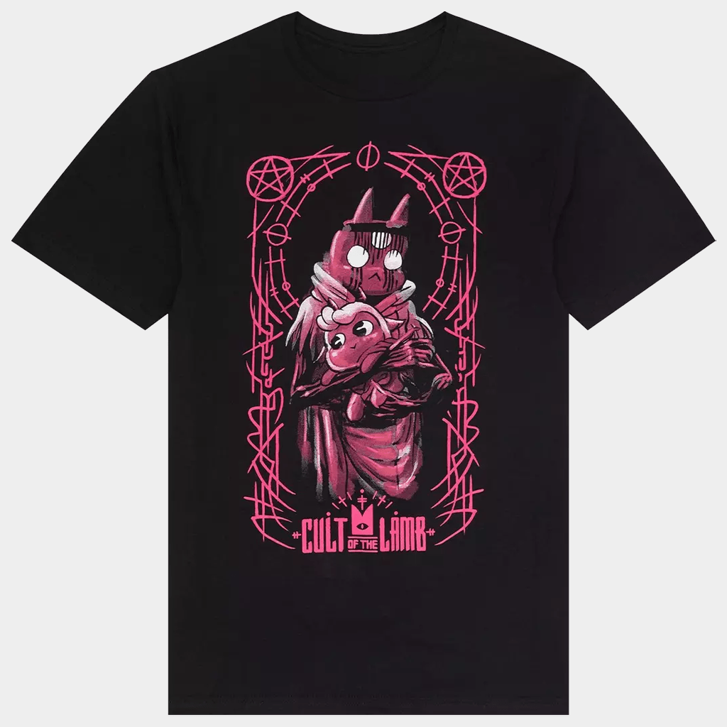 Cult Of The Lamb Merch Unholy Embrace T-Shirt Presents For Game Lovers - Lily Birch Market