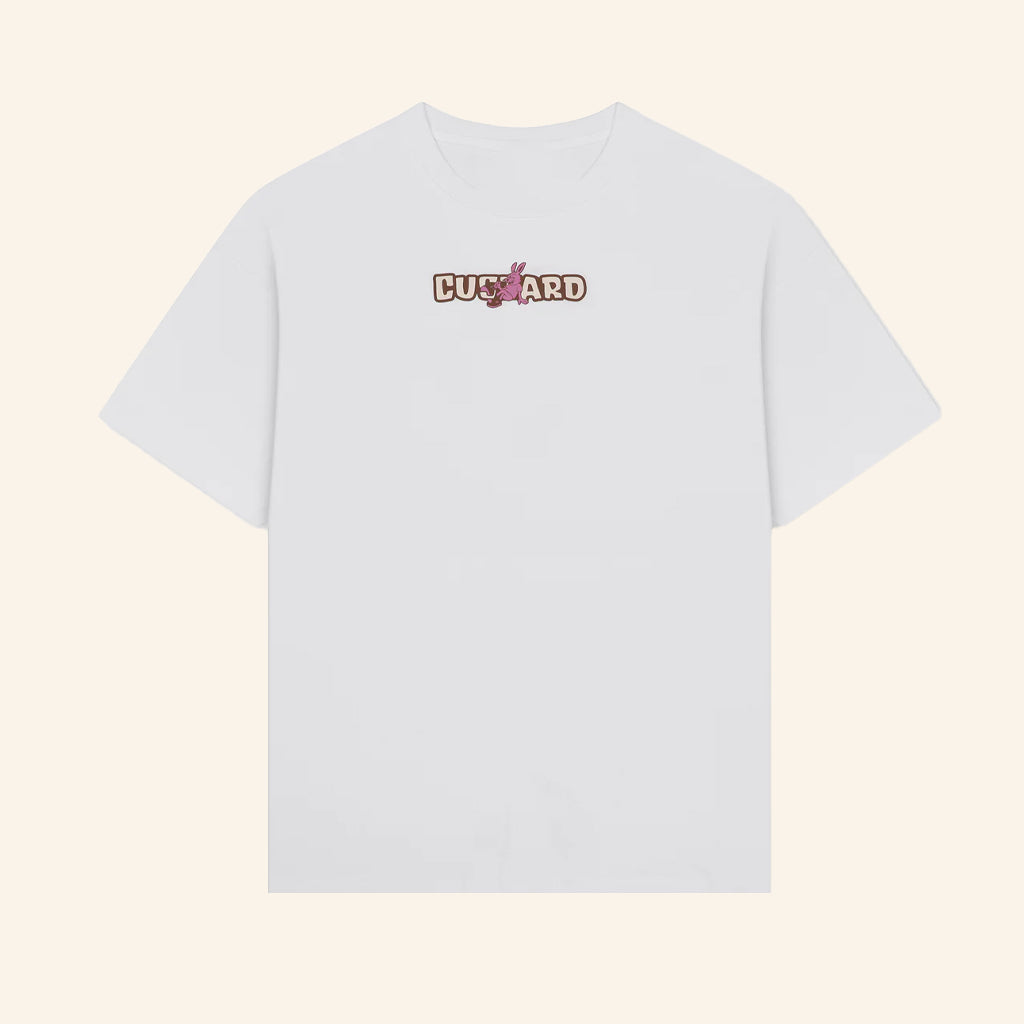 Custard Clothing Merch Bunny White T-Shirt Great Gifts For Sister - Lily Birch Market