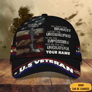 Custom We Sent Our Bravest Veteran Hat Gift Ideas For Vets On Veterans Day - Lilybirchmarket
