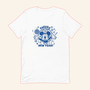 D Mickey Mouse Cheers To The New Year T-Shirt Happy New Year Shirt Gifts For Friends - Lily Birch Market