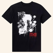 D4Vd Merch Anime Boy With Roses T-Shirt Unique Gifts For Music Lovers - Lily Birch Market