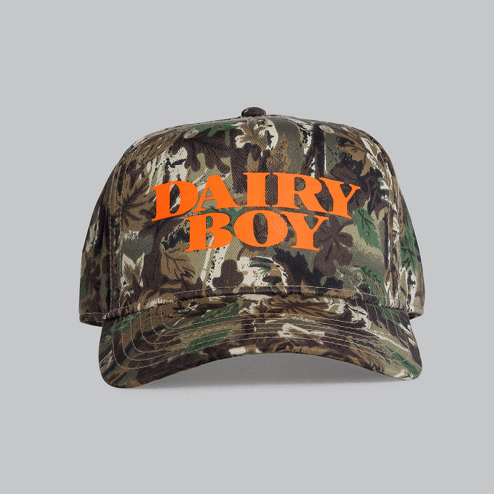 Dairy Boy Camo Hat Dairy Boy Merch Cap Father's Day Present Ideas - Lilybirchmarket