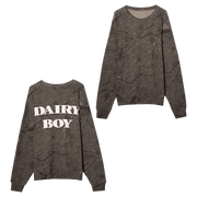 Dairy Boy Camo Sweatshirt Dairy Boy Merch Meaningful Father's Day Gifts - Lilybirchmarket