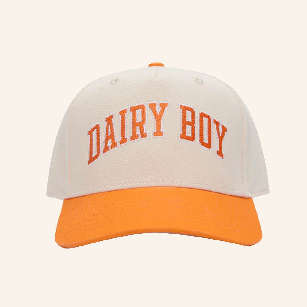 Dairy Boy Merch Study Break Varsity Embroidered Hat Gifts Ideas For Brothers - Lilybirchmarket