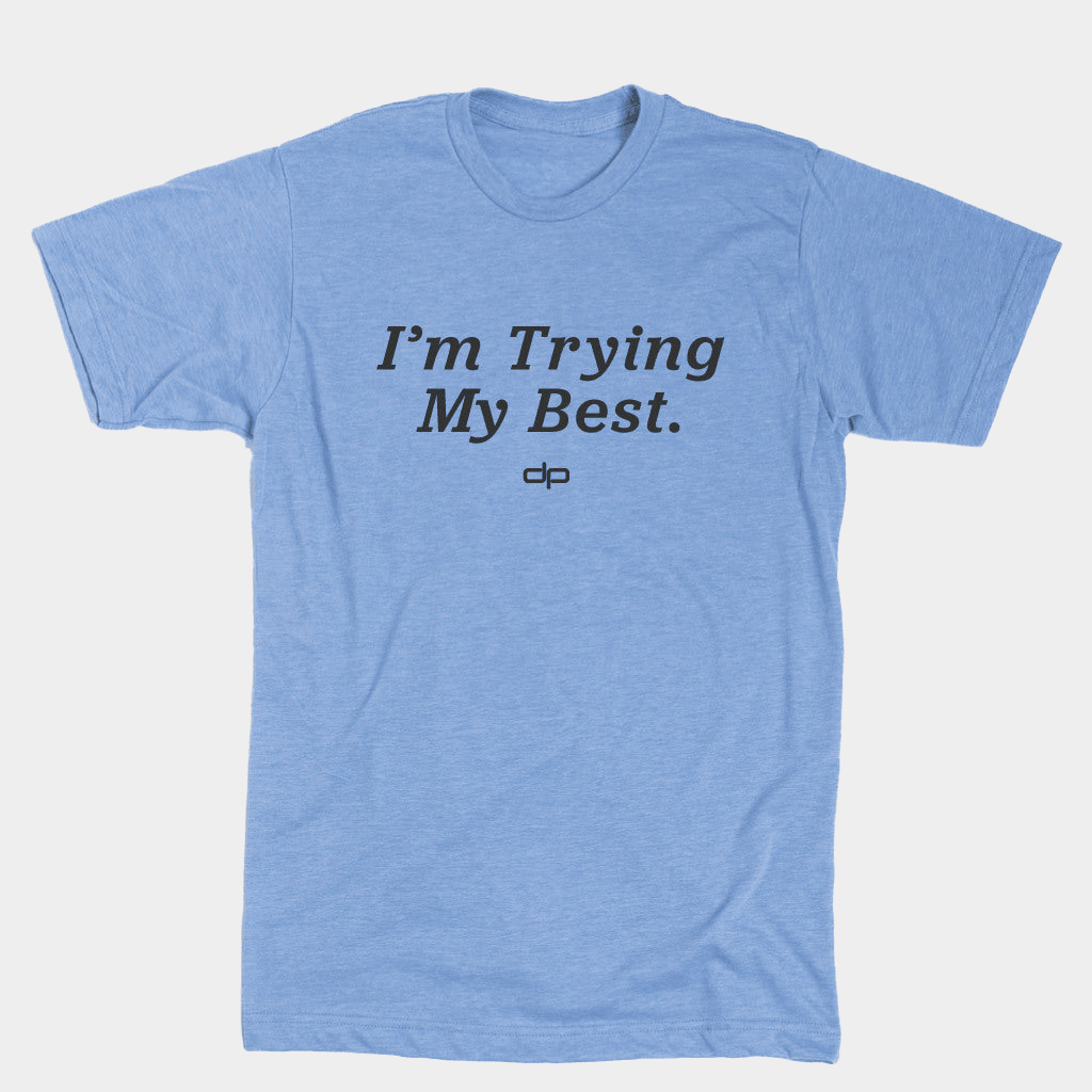  Dan Patrick Merch I'm Trying My Best Shirt The Dan Patrick Show Merchandise Gift For Son - TradiViet