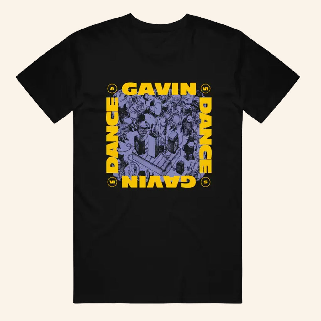 Dance Gavin Dance Merch Acceptance Speech Threshold Black T-Shirt Gift For Rock Lover - Lily Birch Market
