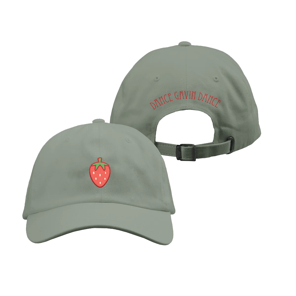 Dance Gavin Dance Merch DGD Kawaii Strawberry Hat Gift Ideas For Music Lovers - Lilybirchmarket