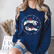 Dancing With Our Hands Tied Lyrics Sweatshirt Best Gifts For Swifties - Lilybirchmarket