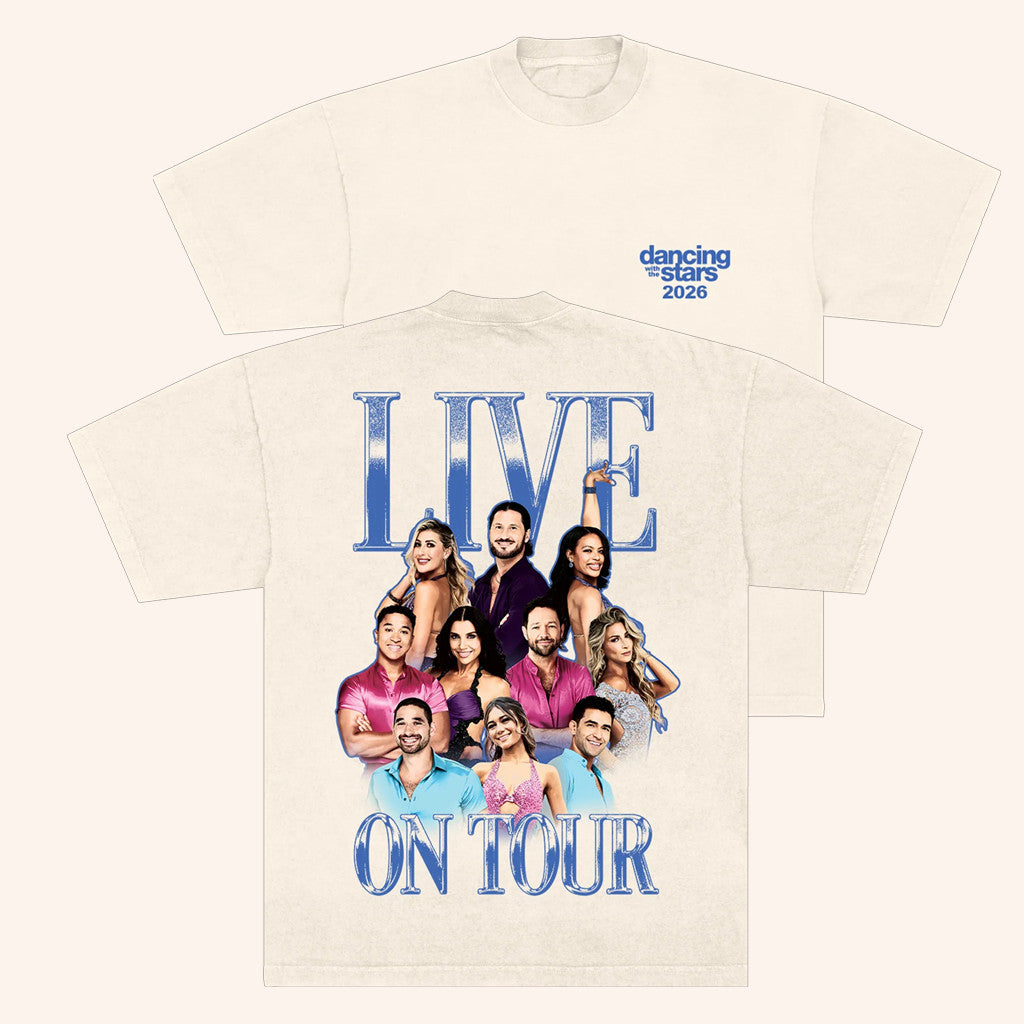 Dancing With The Stars Merch DWTS Live On Tour 2026 Shirt Unique Gifts For Friends - Lily Birch Market