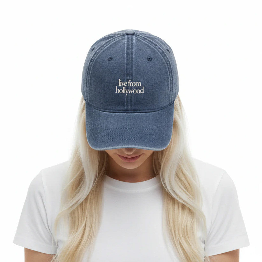 Dancing With The Stars Merch Live From Hollywood Hat Embroidered Christmas Gift Ideas For Her - Lilybirchmarket