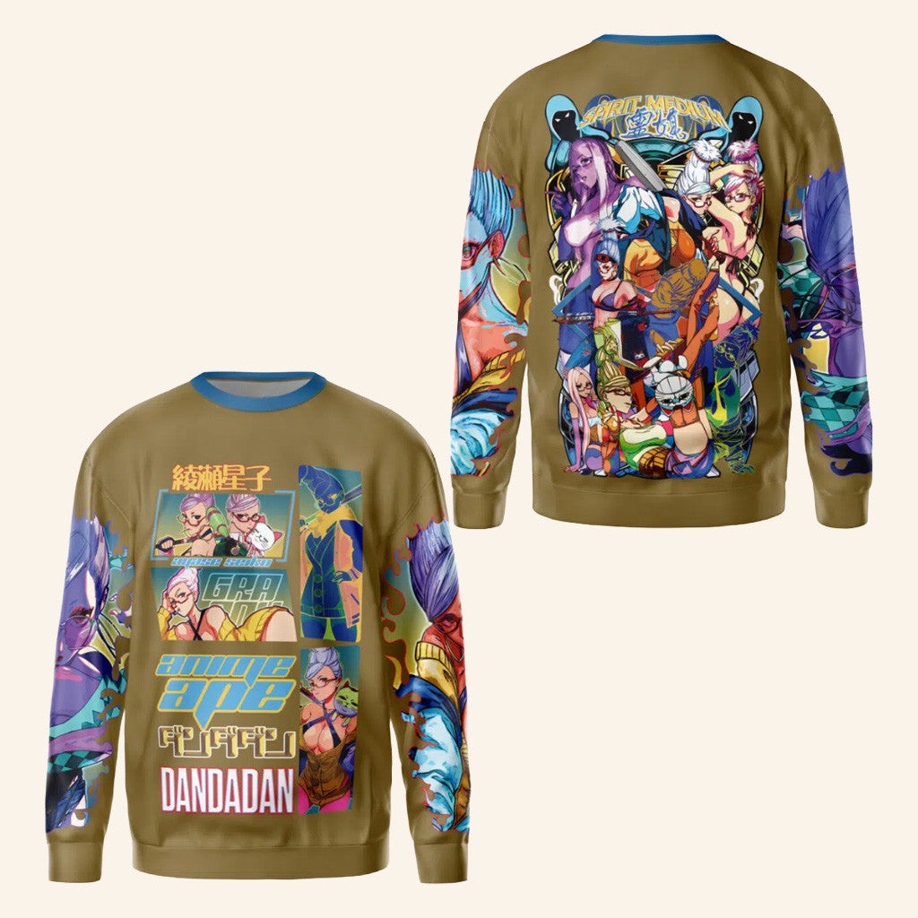 Dandadan Merch Ayase Seiko Dandadan Streetwear Sweatshirt Christmas Gifts For Him - Lilybirchmarket