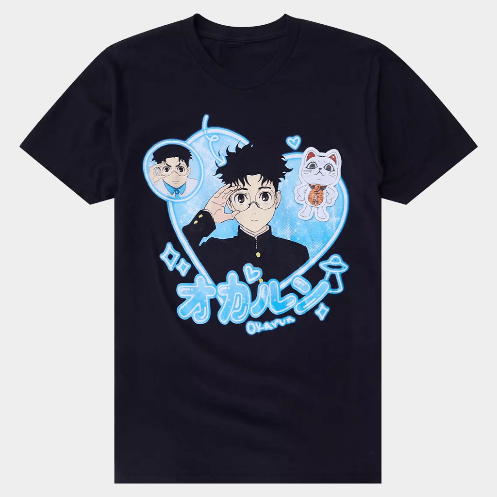 Dandadan Merch Dandadan Okarun Heart Doodle T-Shirt Best Gifts For Him - Lily Birch Market
