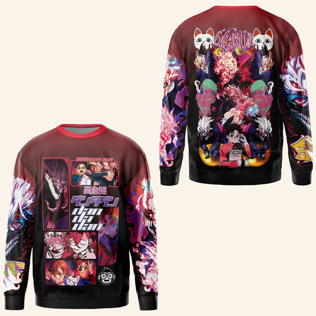 Dandadan Merch Okarun Dandadan Streetwear Sweatshirt Best Gift For Sister - Lilybirchmarket