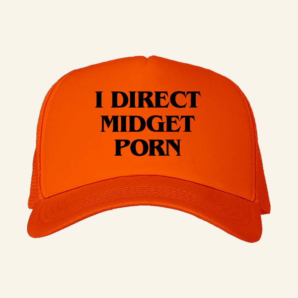 Danny Duncan Merch I Direct Midget Porn Orange Trucker Hat Xmas Gifts For Him - Lilybirchmarket