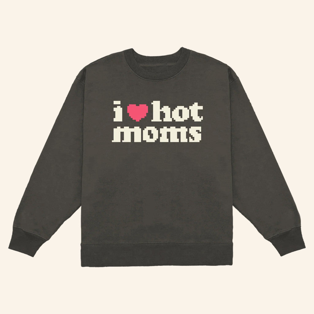 Danny Duncan Merch I Heart Hot Moms 8Bit Vintage Sweatshirt Gifts For Her - Lilybirchmarket