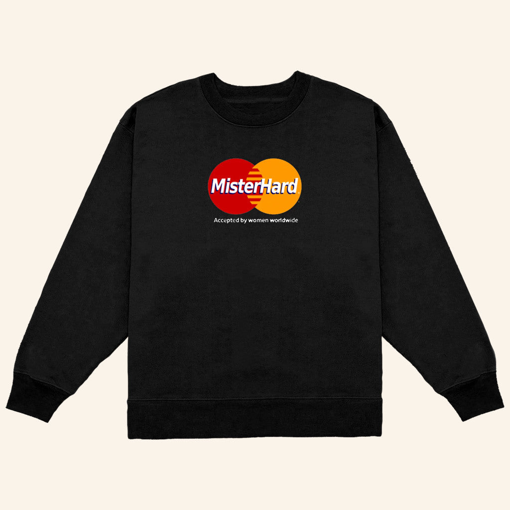 Danny Duncan Merch Mister Hard Black Crewneck Sweatshirt Best Christmas Gifts For Boyfriend - Lilybirchmarket