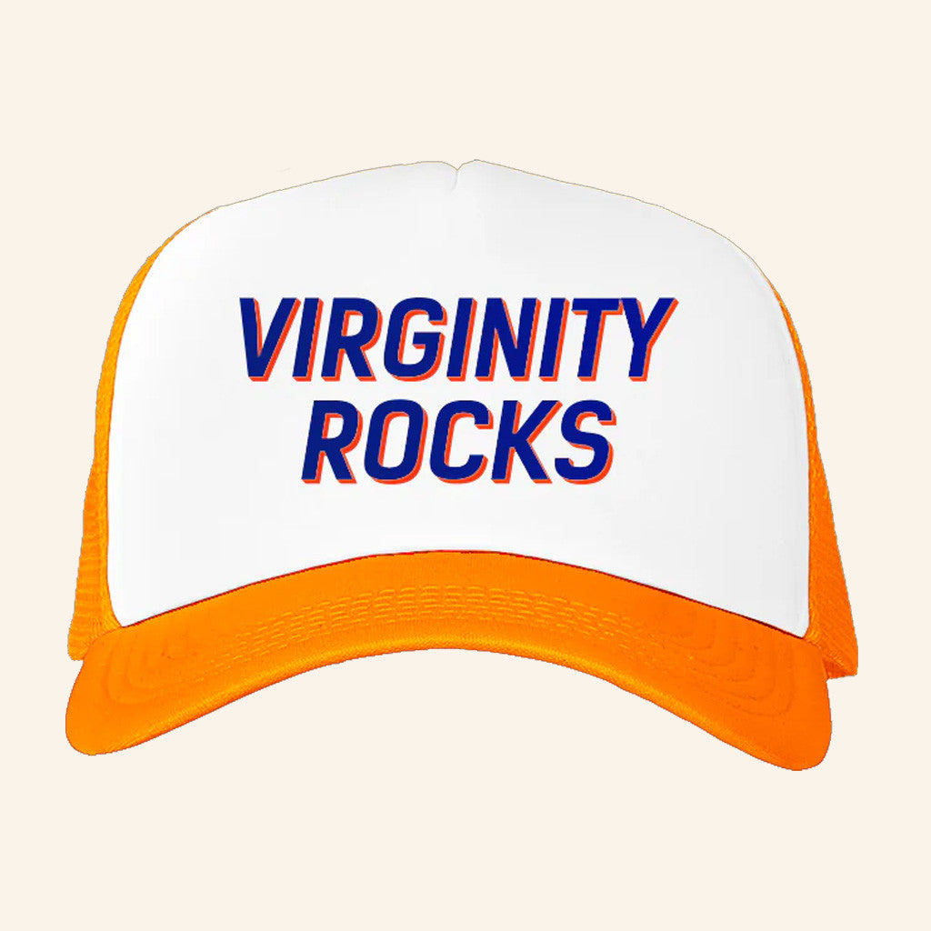 Danny Duncan Merch Virginity Rocks Trucker Hat Christmas Gift Ideas For Boyfriend - Lilybirchmarket