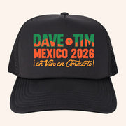 Dave And Tim Riviera Maya Merch Vivo 2026 Trucker Hat Gifts For Music Lovers - Lilybirchmarket