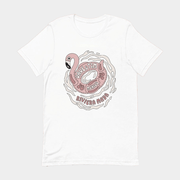 Dave Matthews Band And Tim Reynolds Riviera Maya Mexico At Moon Palace On January 21-24 2026 Flamingo Float T-Shirt - Lily Birch Market