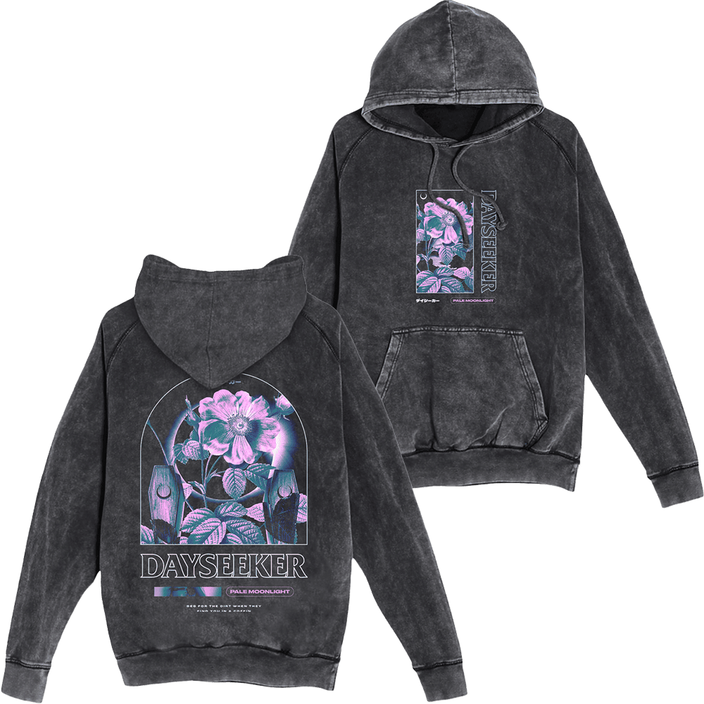Dayseeker Merch Pale Moonlight Acid Wash Hoodie Stepdad Gifts For Father's Day - Lilybirchmarket