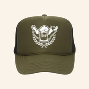 DB Crest Trucker Hat Drinkin Bros Merch Best Birthday Gift For Him - Lilybirchmarket