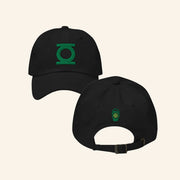 DC Merch Green Lantern Power Battery Embroidered Hat Gifts For Dudes - Lilybirchmarket