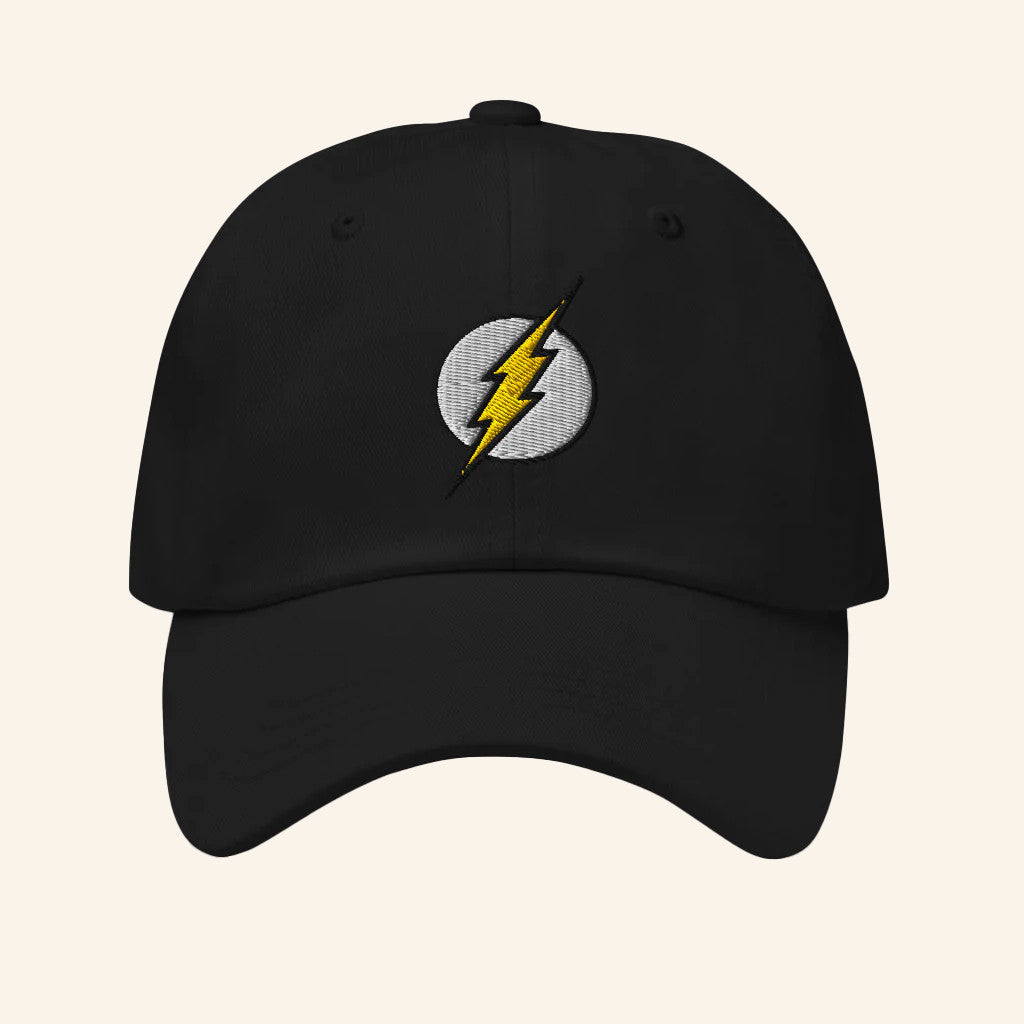 DC Merch The Flash Logo Embroidered Hat Christmas Gifts For Guys - Lilybirchmarket