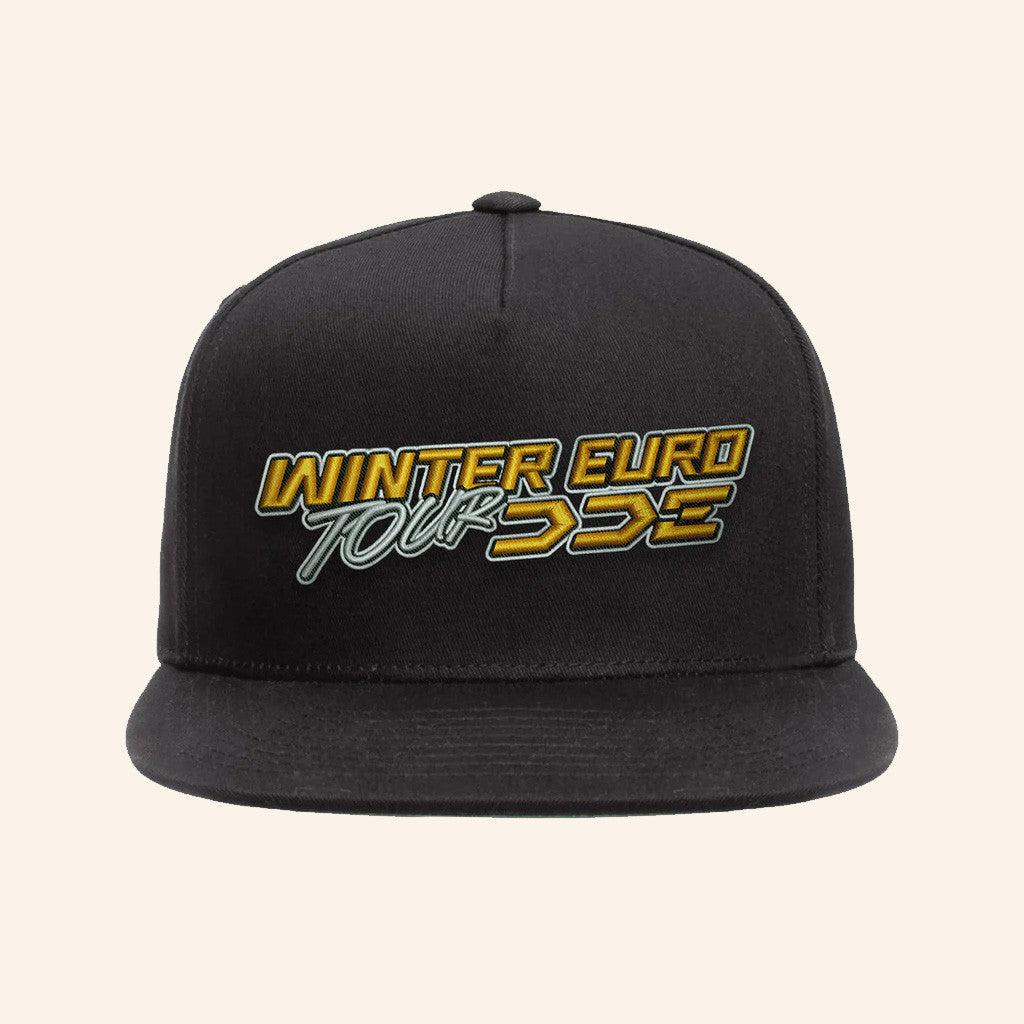 DDE Merch Garage Merch Winter Euro Tour Snapback Hat Gifts For Brothers - Lilybirchmarket