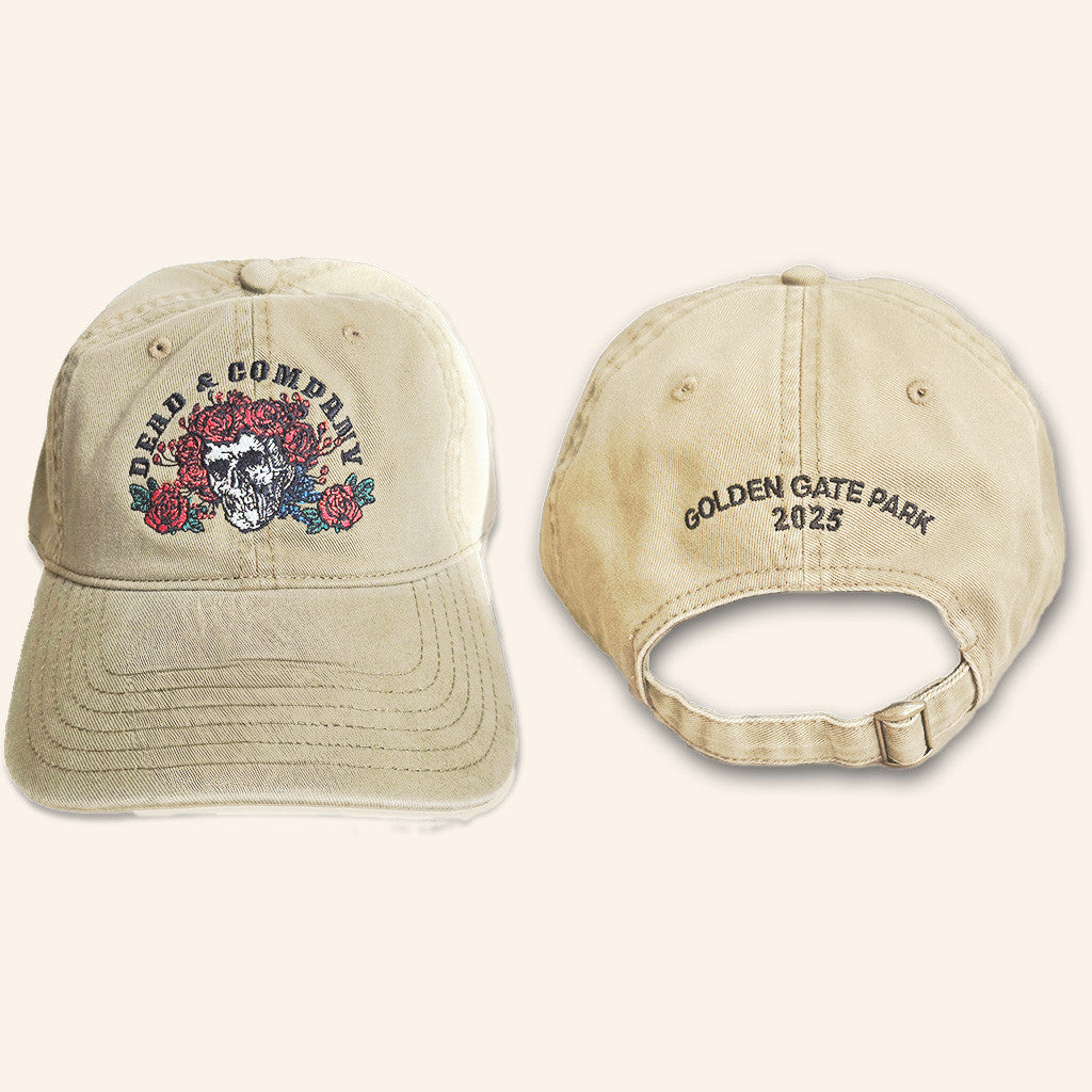Dead And Company Merch Golden Gate Park Bertha Embroidered Hat Christmas Gift For Her - Lilybirchmarket