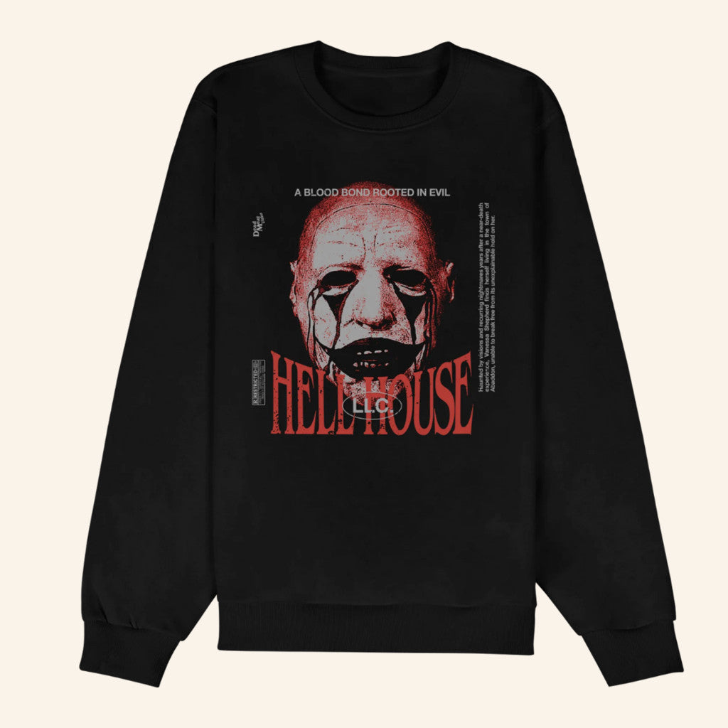 Dead Meat Merch Dead Meat X Hell House Crewneck Sweatshirt Christmas Ideas For Boyfriend - Lilybirchmarket