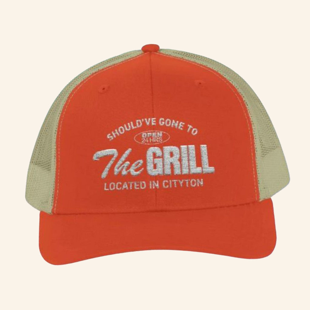 Dead Meat Merch The Grill Trucker Hat Christmas Gift Ideas For Dad - Lilybirchmarket