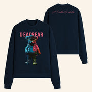 Deadbear Merch Ted Navy Sweatshirt Christmas Gift Ideas For Friends - Lilybirchmarket