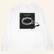 Deafheaven Merch Collar White Sweatshirt Music Related Gifts For Guys - Lilybirchmarket