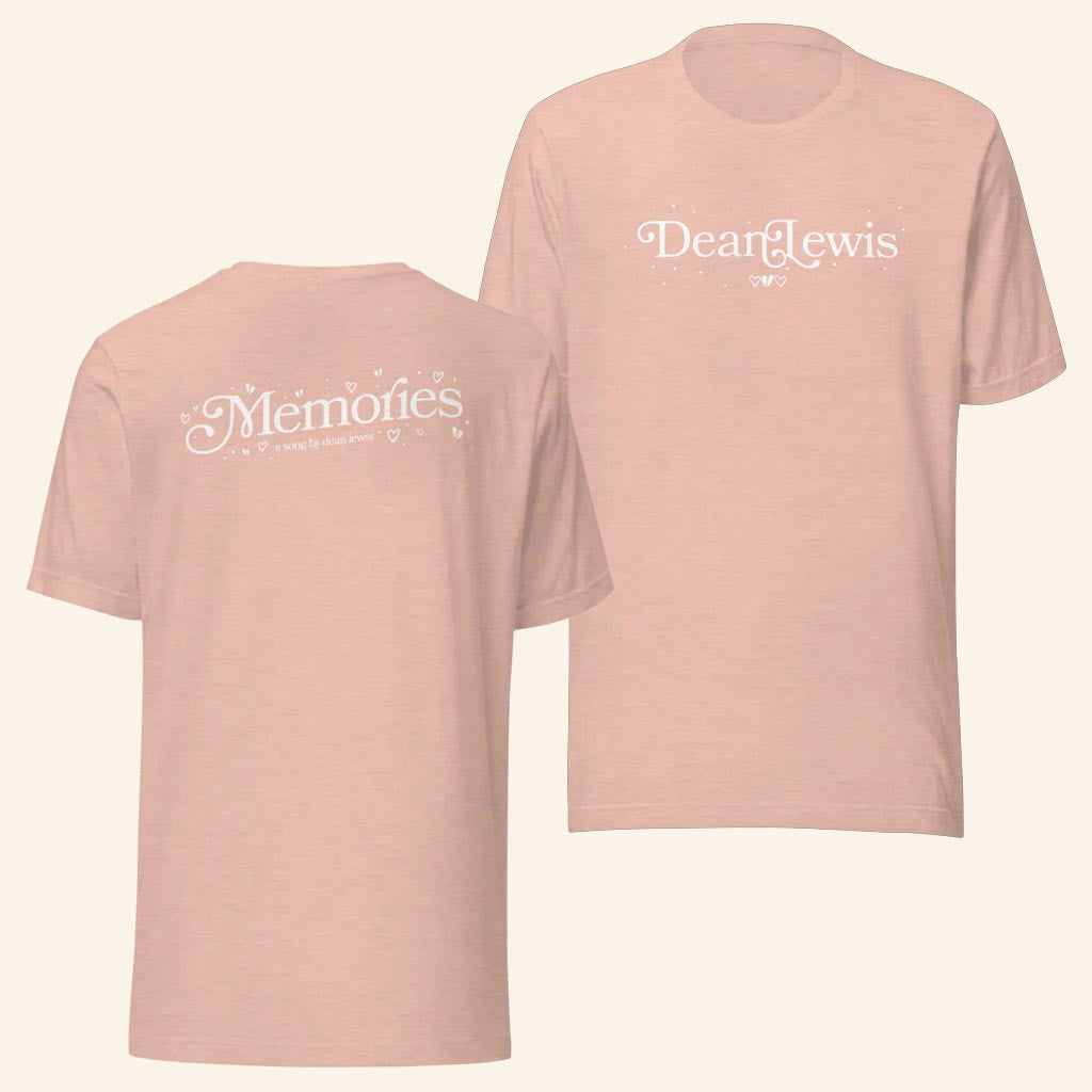 Dean Lewis Merch Memories T-Shirt Gift Ideas For Music Lovers - Lily Birch Market