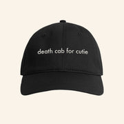 Death Cab For Cutie Merch DCFC Text Embroidered Hat Gifts For Him - Lilybirchmarket