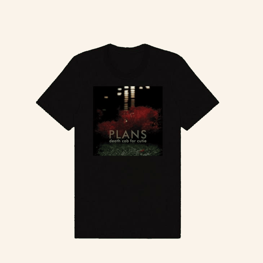 Death Cab For Cutie Merch Plans Album Art T-Shirt Best Friends Gifts - Lily Birch Market
