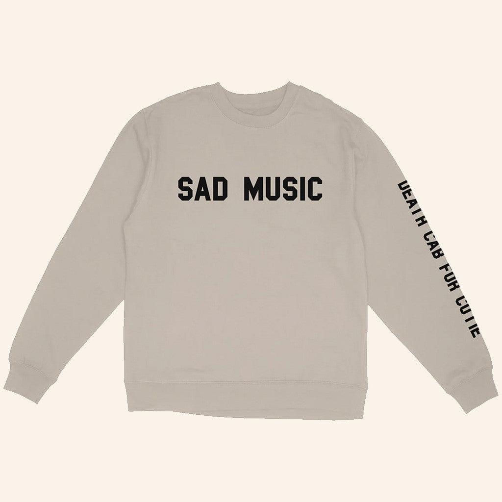 Death Cab For Cutie Merch Sad Music Crewneck Sweatshirt Unique Gifts For Husband - Lilybirchmarket