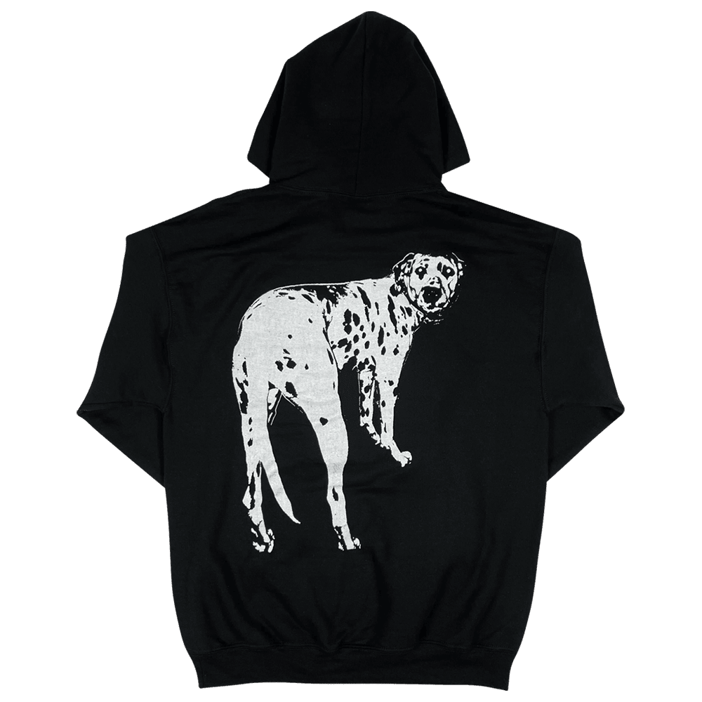 Death Grips Merch Dalmatian Black Hoodie Gifts For Band Fans Christmas Gift for Him - Lilybirchmarket