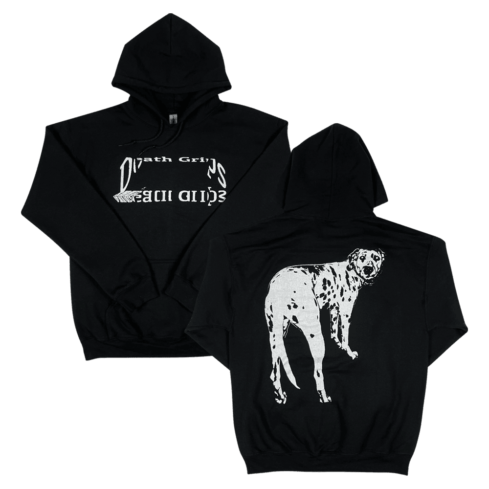 Death Grips Merch Dalmatian Black Hoodie Gifts For Band Fans Christmas Gift for Him - Lilybirchmarket