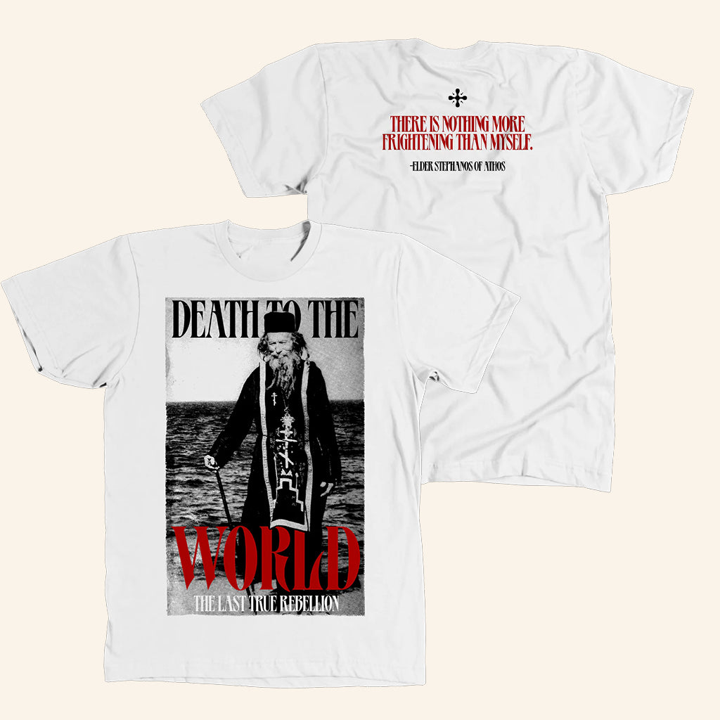 Death To The World Merch Elder Stephanos Of Athos T-Shirt Death To The World Shirt Friend Gifts - Lily Birch Market