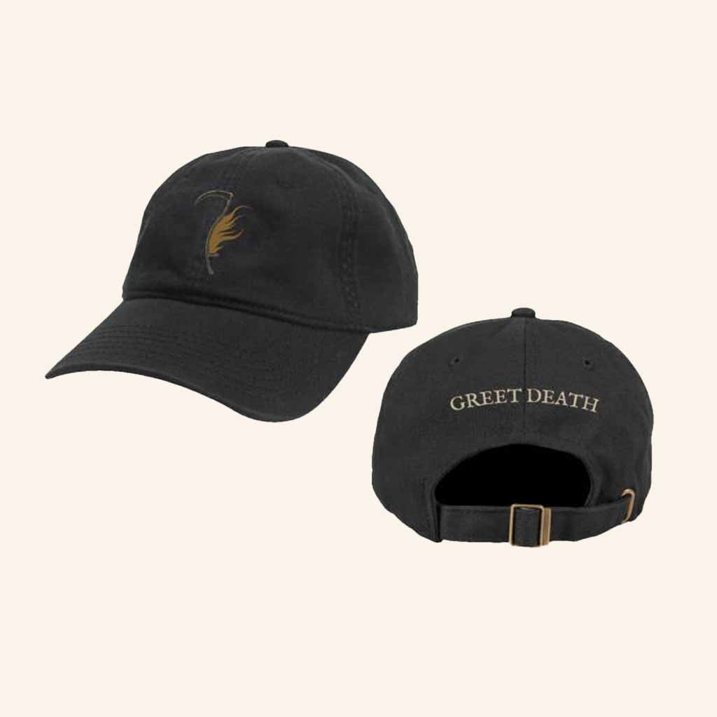 Deathwish Inc Merch Greet Death Burning Scythe Hat Unique Gift For Fans - Lilybirchmarket