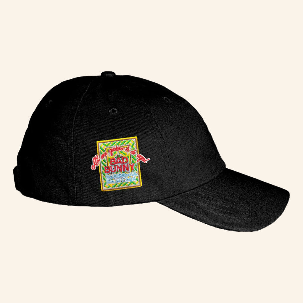 Debi Tirar Mas Fotos Merch DTMF Black Embroidered Hat Gifts For Dudes - Lilybirchmarket