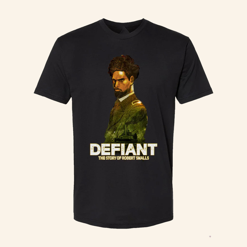 Defiant The Story Of Robert Smalls Comic Release T-Shirt Gifts For Book Lovers - Lily Birch Market