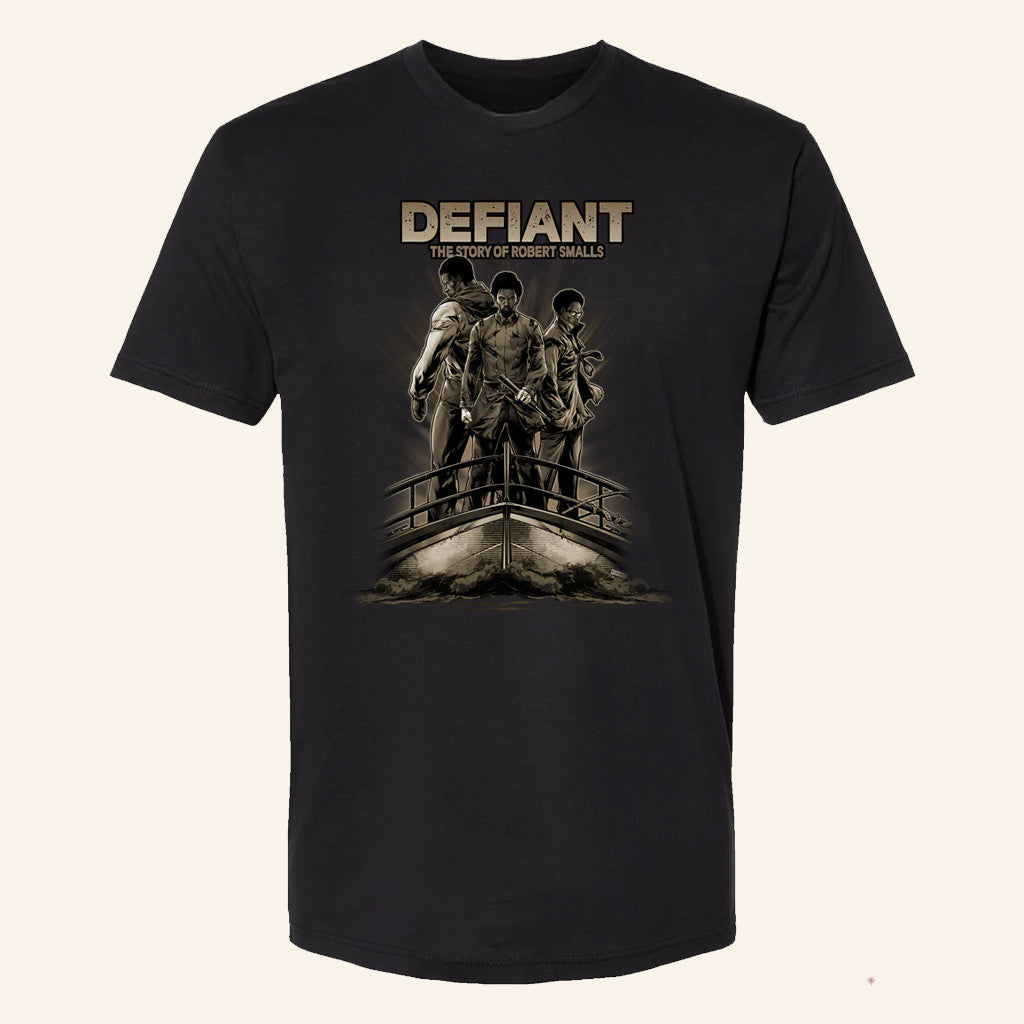 Defiant The Story Of Robert Smalls Escape T-Shirt Best Gifts For Book Lovers - Lily Birch Market