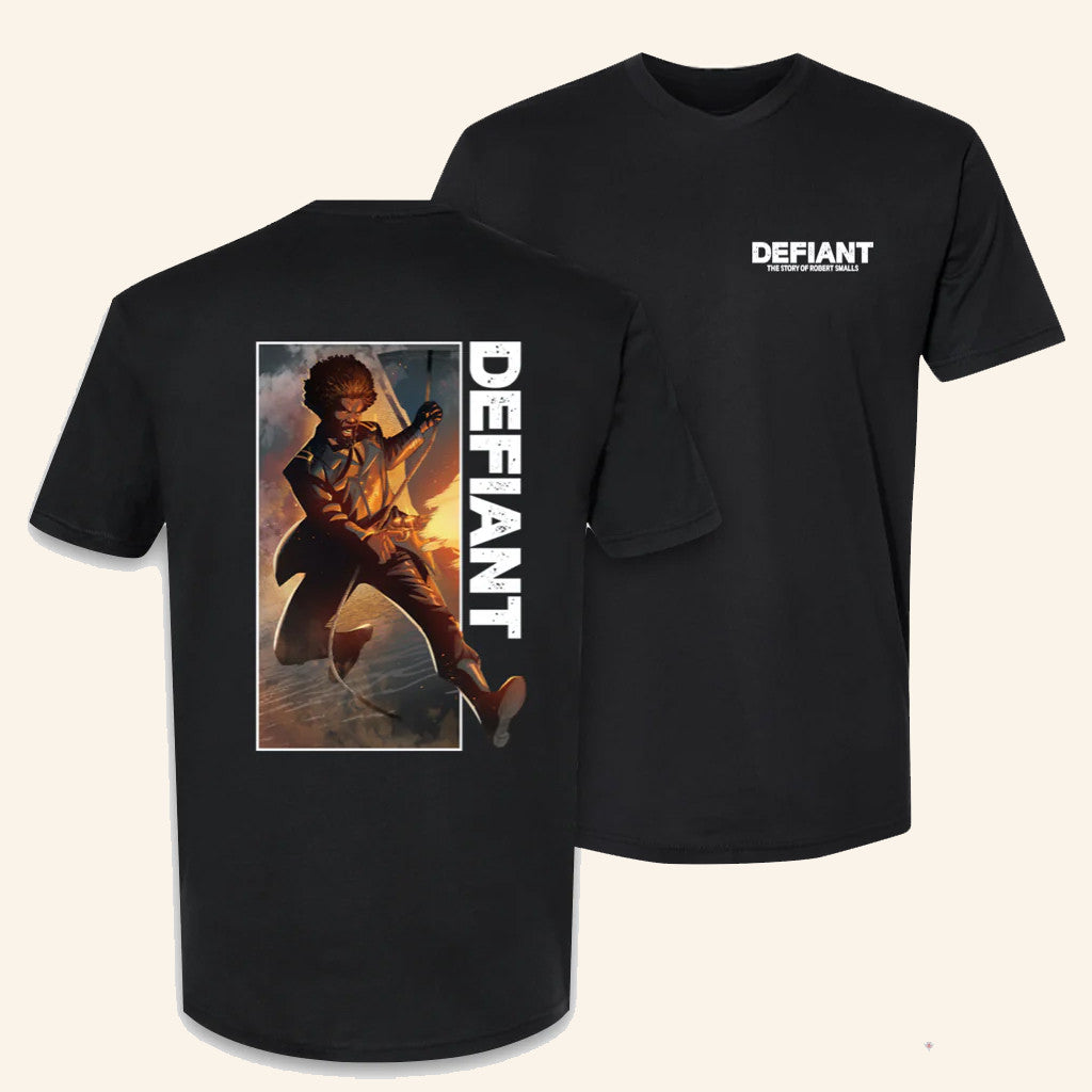 Defiant The Story Of Robert Smalls Shaft Homage T-Shirt Awesome Gifts For Book Lovers - Lily Birch Market