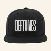 Deftones Dickies Merch Deftones Embroidered Black Snapback Hat Dad Christmas Gifts - Lilybirchmarket