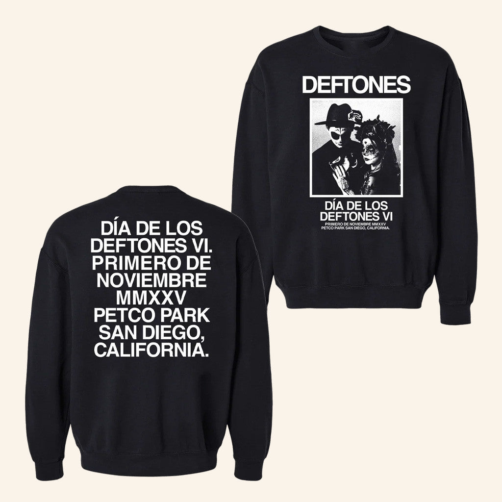 Deftones Merch DDLD Lovers Crewneck Sweatshirt Christmas Presents For Him - Lilybirchmarket